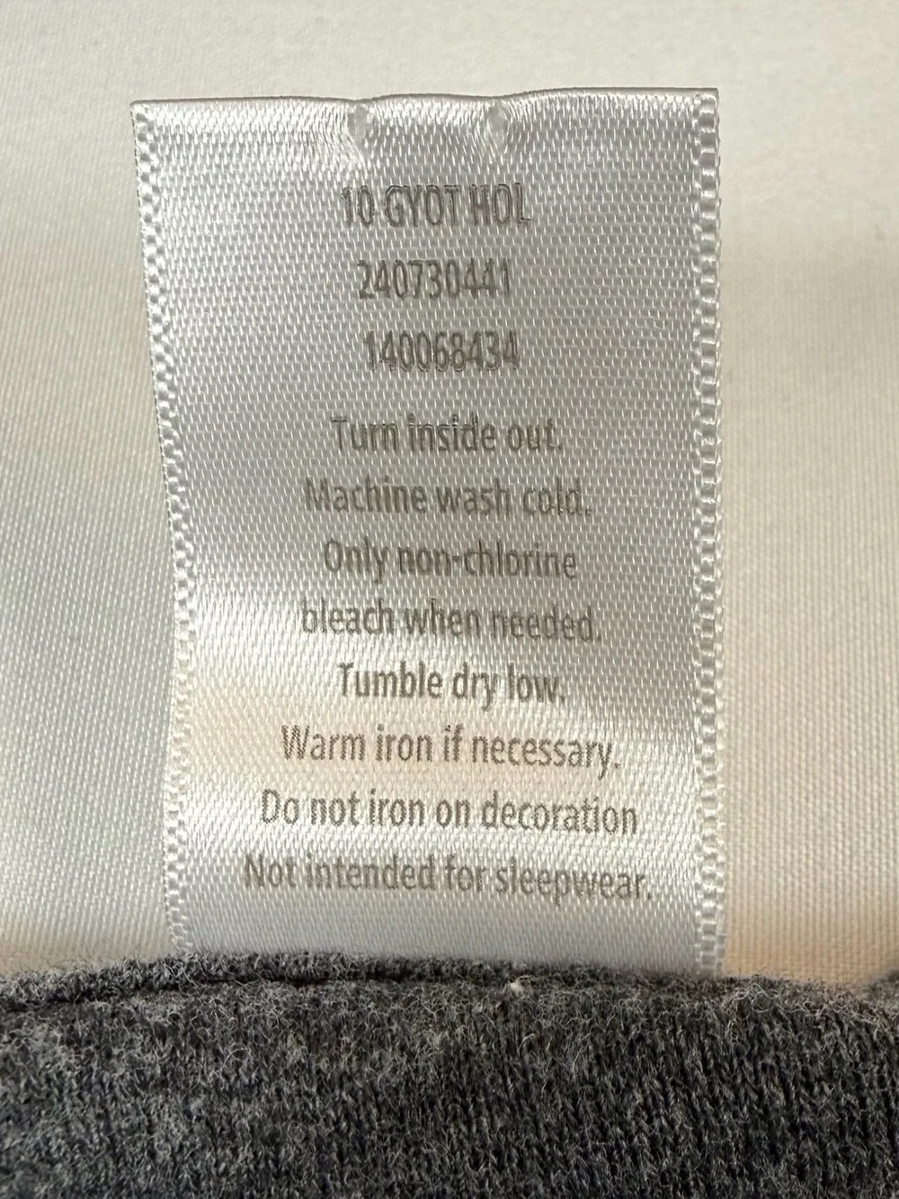 GYMBOREE‎ Girls 8 Long Sleeve Top Gray Panda Graphic Y2K 2009 Cute Cozy
